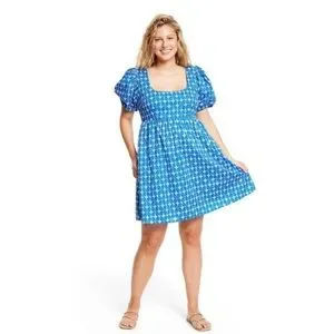 sachin and babi light blue dress Rhode Skin Dresses | Rhode for Target Dress | Color: Blue/White | Size: L